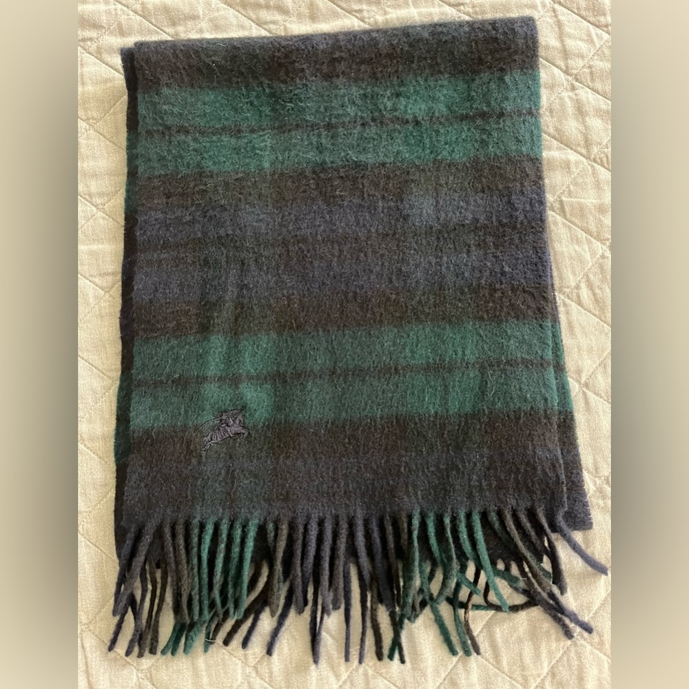 Burberry Black Watch Cashmere Scarf